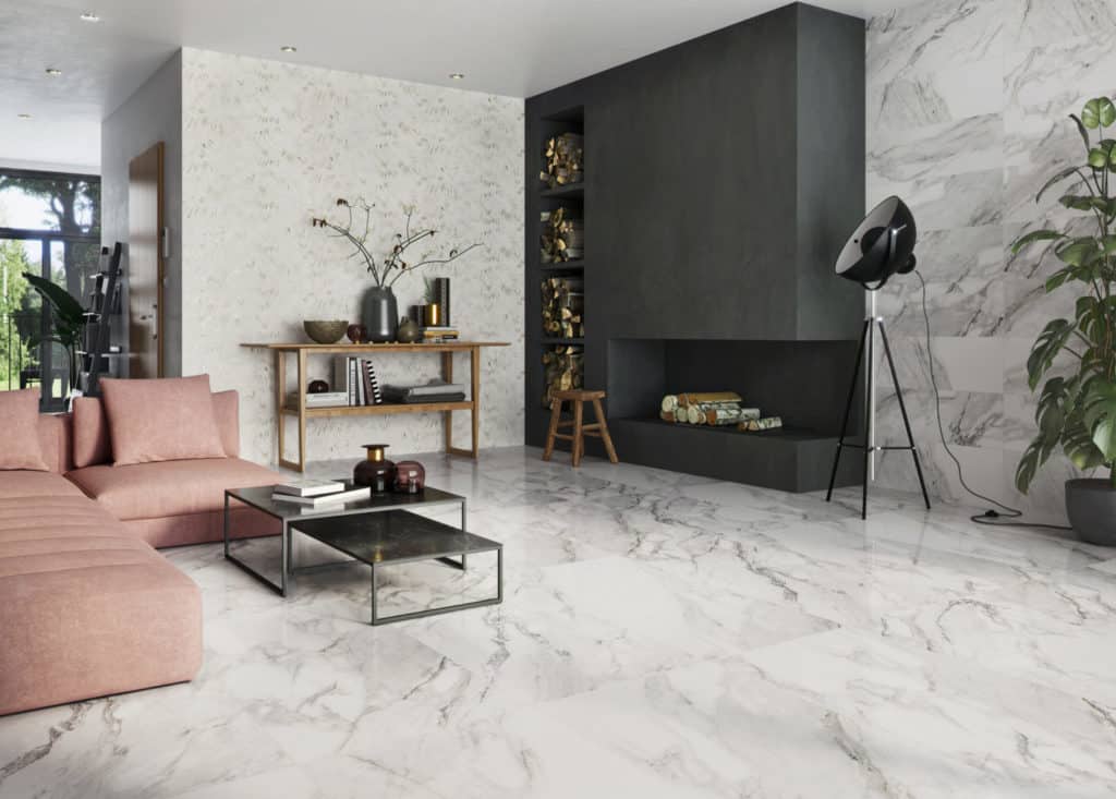 marble effect porcelain