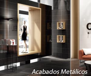 Luxurious metal finishes