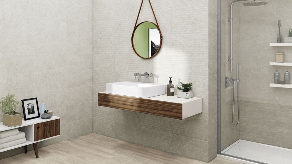 Imitation Stone Shower Tile Toscana Collection