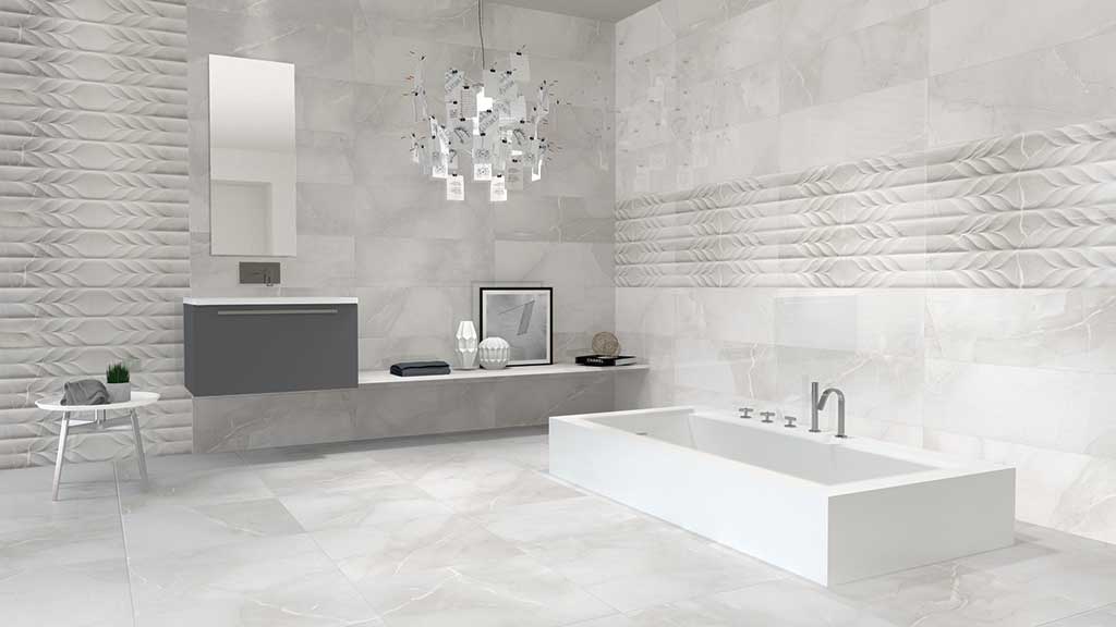 Salle de bain imitation marbre Collection Passion