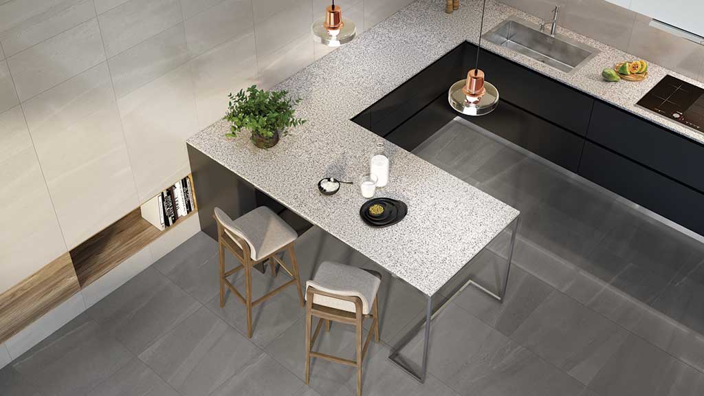 Classic kitchen tiles imitation granite Stoneage Collection