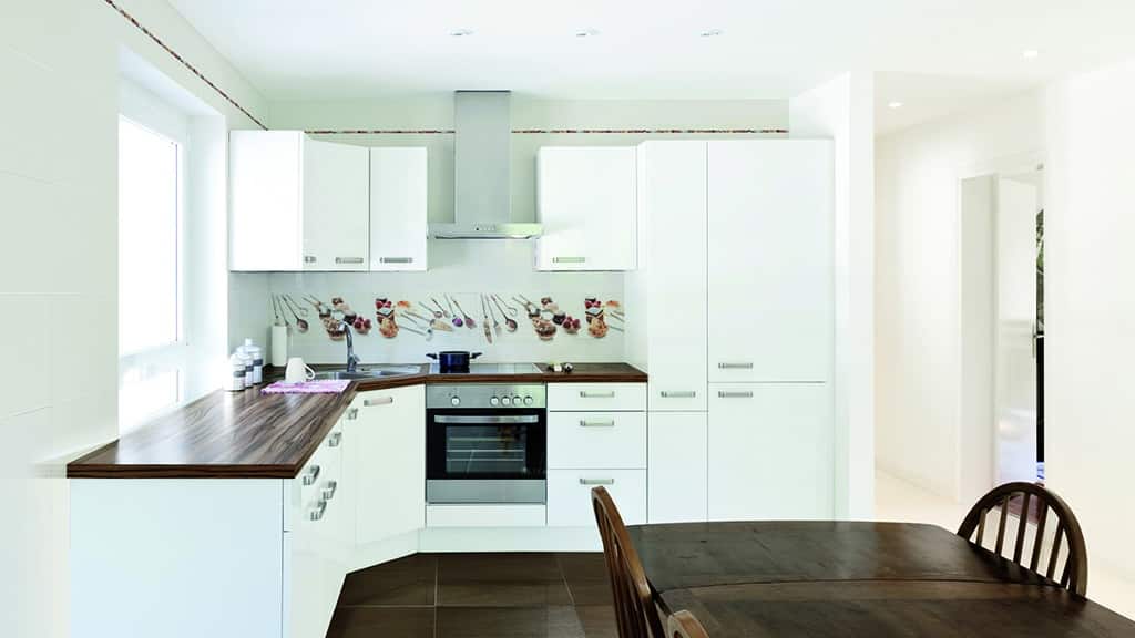 Kitchen Classic Veneer White Collection
