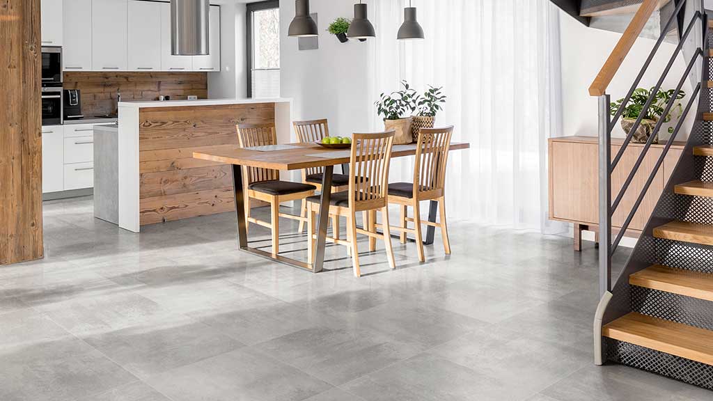Porcelain tile integrated kitchen Orion Collection
