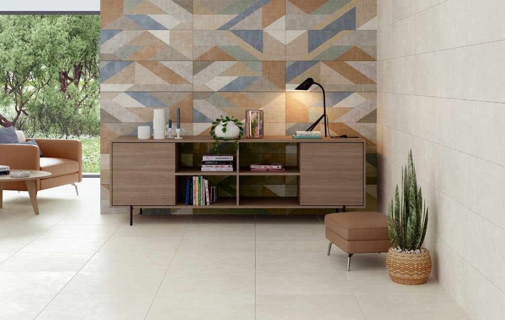 ceramica imitacion cemento tendencias en decoracion 2023