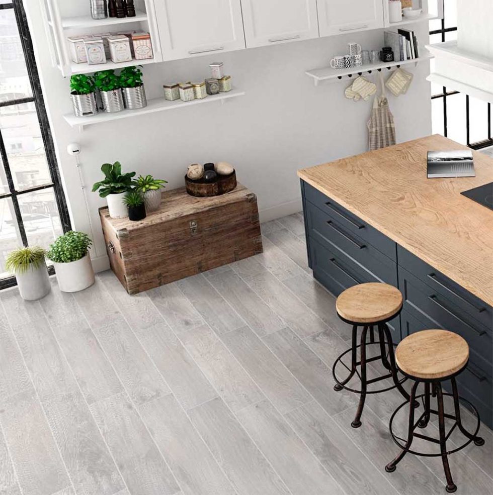 Suelo porcelánico imitación madera - Azteca Cerámica