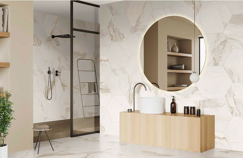 Discover the different sizes of porcelain tile