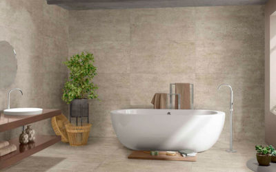 Total elegance with rectified porcelain tile