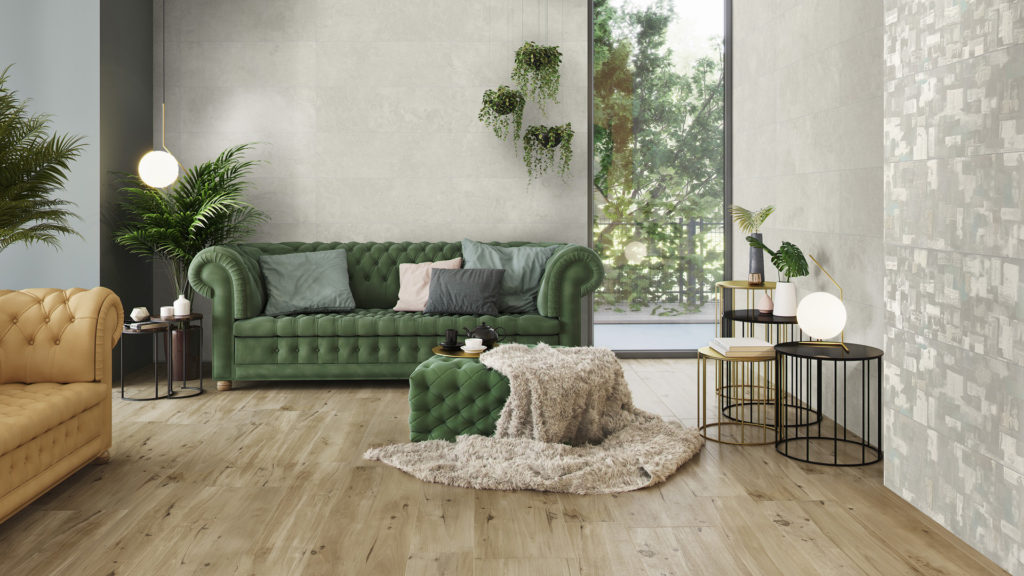 Example of AZTECA CERAMICA tile combinations